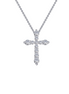 Lafonn 0.67 CTW Simulated Diamond Cross Pendant Necklace