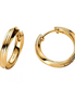 Pandora 14K Gold Twisted Hoop Earrings