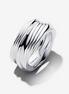 Pandora Sterling Silver Twisted Double Ring Size 7