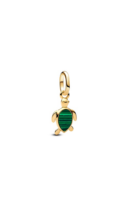 Pandora Green Turtle Mini Dangle Charm