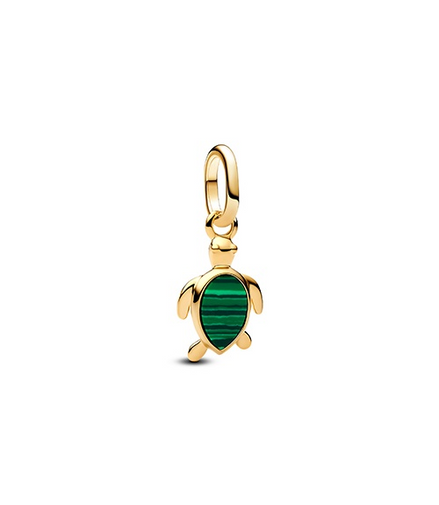 Pandora Green Turtle Mini Dangle Charm