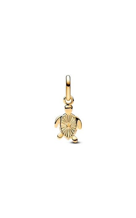 Pandora Green Turtle Mini Dangle Charm