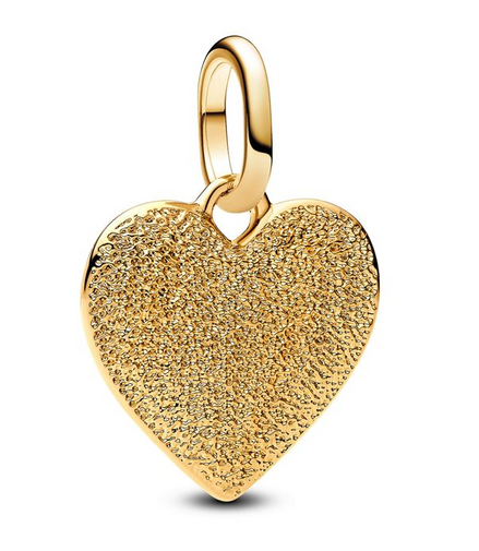 Pandora Engravable Heart Medallion Charm