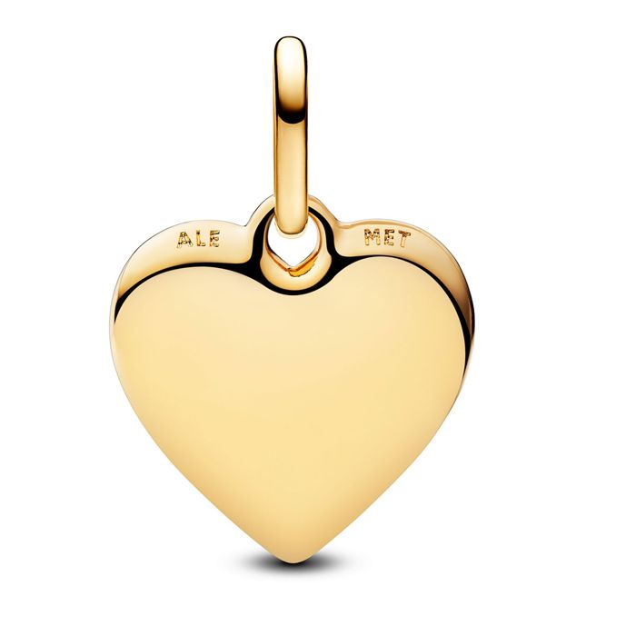 Pandora Engravable Heart Medallion Charm