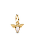 Pandora White Bee Mini Dangle Charm
