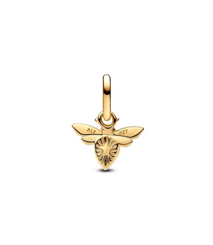 Pandora White Bee Mini Dangle Charm