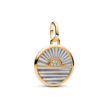 Pandora Sunrise Medallion Charm