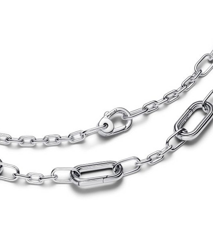 Pandora ME/Moments Silver Five Links Chain Necklace 45 cm