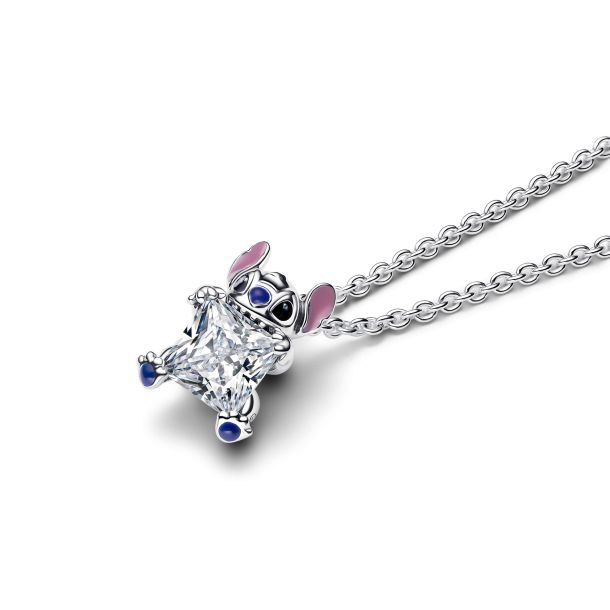 Pandora X Disney Silver Stitch Collier Necklace 45 cm