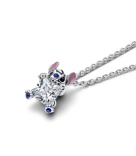 Pandora X Disney Silver Stitch Collier Necklace 45 cm