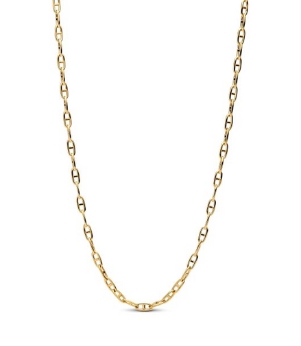 Pandora Moments 14K Gold-Plated Anchor Chain Necklace 55cm