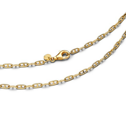 Pandora Moments 14K Gold-Plated Anchor Chain Necklace 55cm