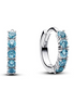 Pandora Timeless Light Blue Huggie Earrings