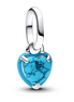 Pandora Moments Turquoise-Colored Heart Mini Dangle Charm