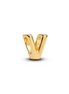 Pandora Moments 14K Gold-Plated Letter V Alphabet Charm