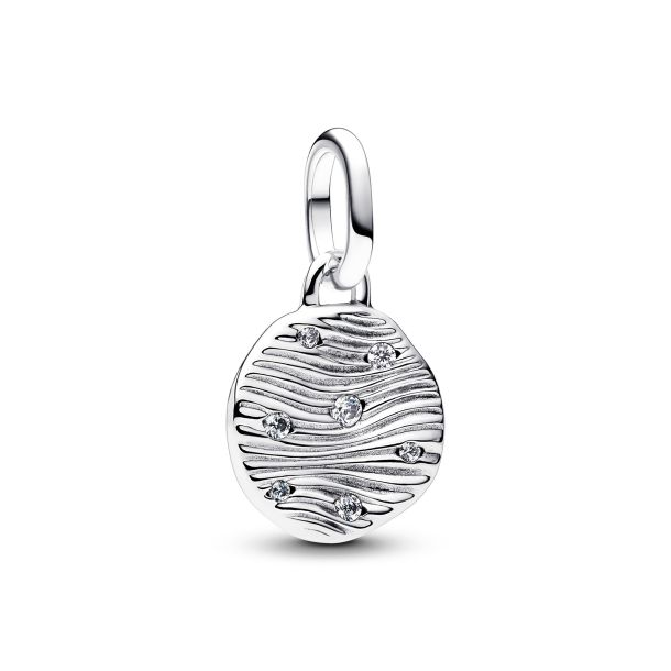 Pandora Moments Engravable Mini Medallion Charm