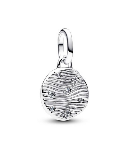 Pandora Moments Engravable Mini Medallion Charm
