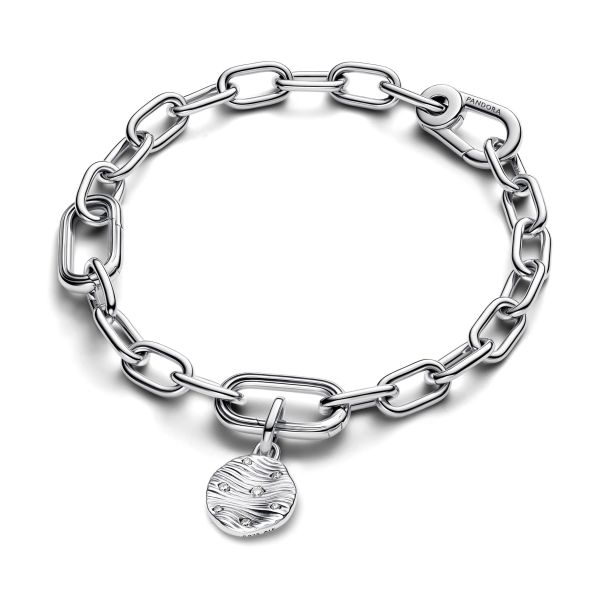 Pandora Moments Engravable Mini Medallion Charm