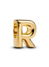 Pandora Moments 14K Gold-Plated Letter R Alphabet Charm