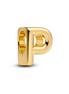 Pandora Letter P Alphabet Gold-Plated Charm