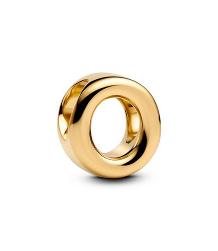 Pandora Moments 14K Gold-Plated Letter O Alphabet Charm
