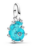Pandora Blue Murano Glass Sea Snail Dangle Charm