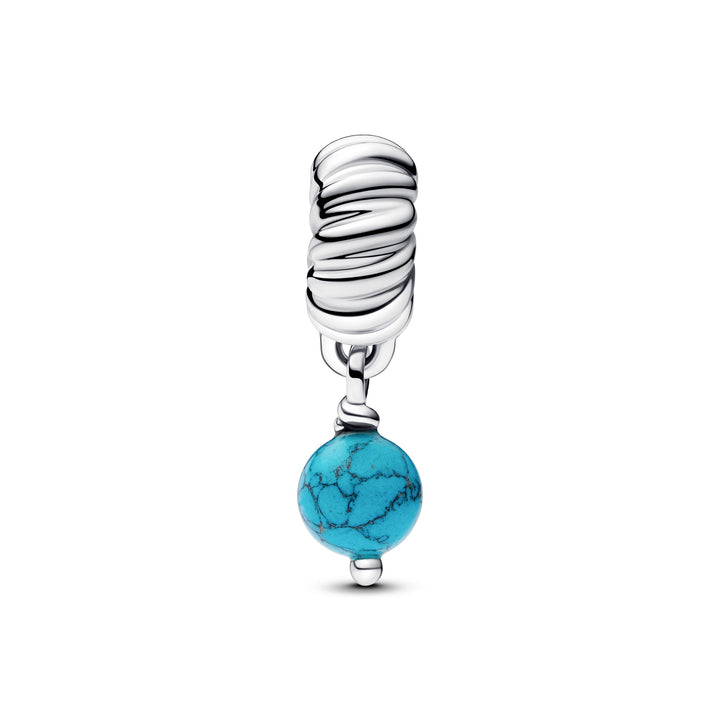 Pandora Turquoise-colored Dangle Charm