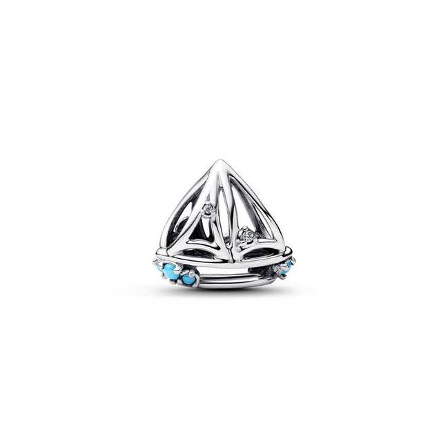 Pandora Moments Silver Sailboat Charm