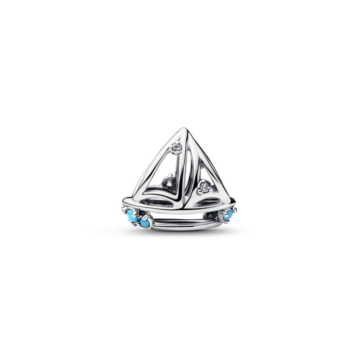 Pandora Moments Silver Sailboat Charm