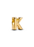 Pandora Moments 14K Gold-Plated Letter K Alphabet Charm