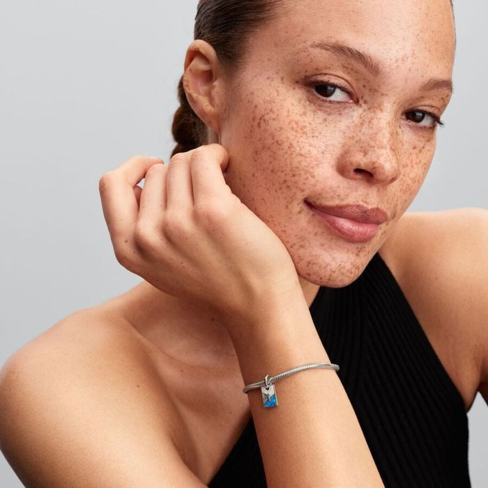 Pandora Moments Silver Travel Dangle Charm