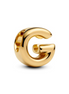 Pandora Letter G Alphabet Gold-Plated Charm