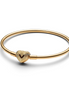 Pandora Radiating Heart Clasp Bangle Size 19