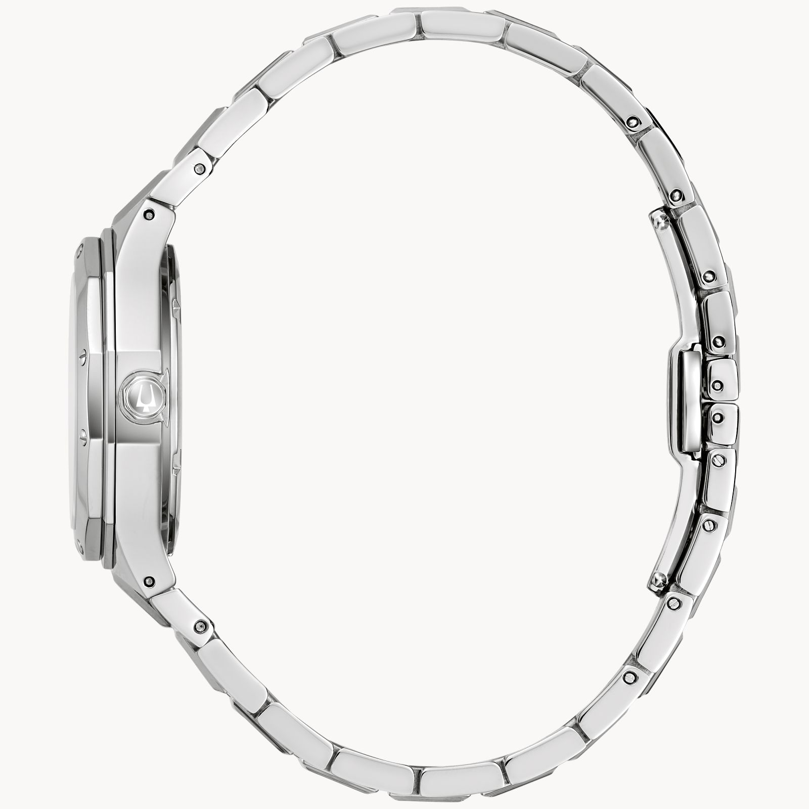 Bulova Classic Prestige Bracelet Watch With Textured Purple Ombre Dial