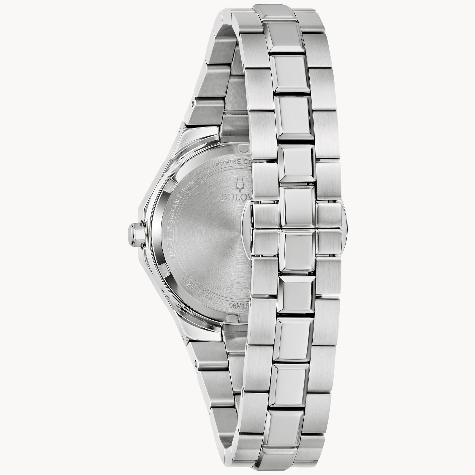 Bulova Classic Prestige Bracelet Watch With Textured Purple Ombre Dial