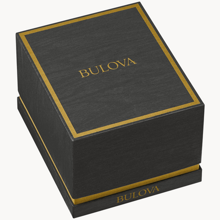 Bulova Classic Prestige Bracelet Watch With Textured Purple Ombre Dial