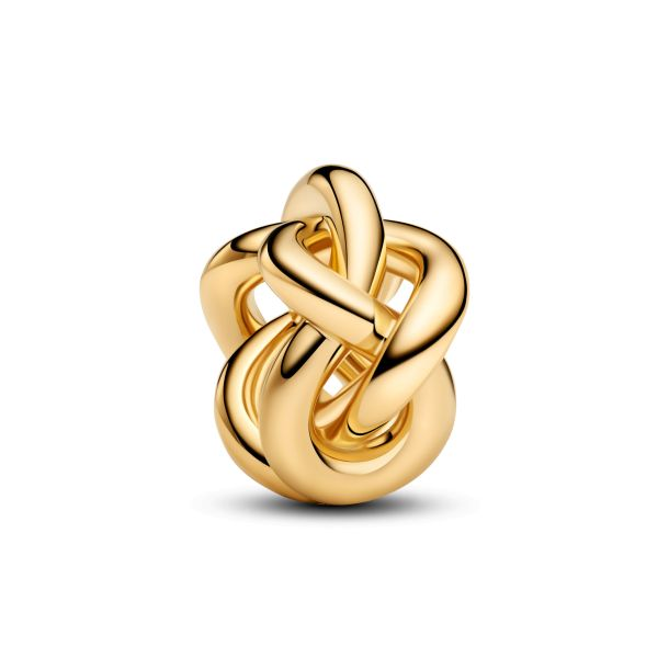 Pandora Infinity Knot Gold-Plated Charm