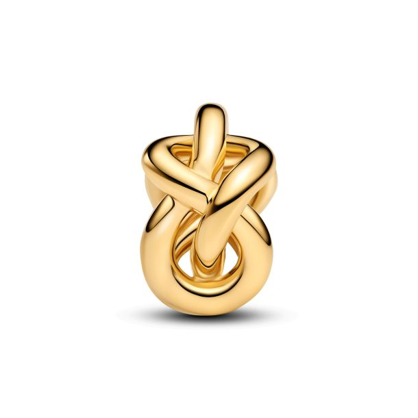 Pandora Infinity Knot Gold-Plated Charm