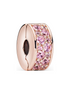 Pink Pavé Clip Charm