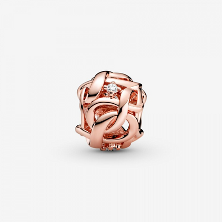 Pandora Rose Woven Infinity Charm
