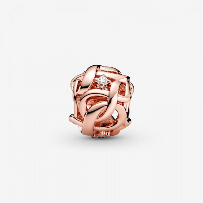 Pandora Rose Woven Infinity Charm