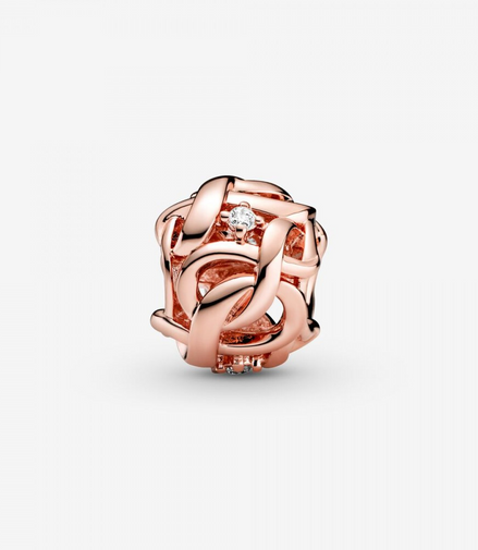 Pandora Rose Woven Infinity Charm