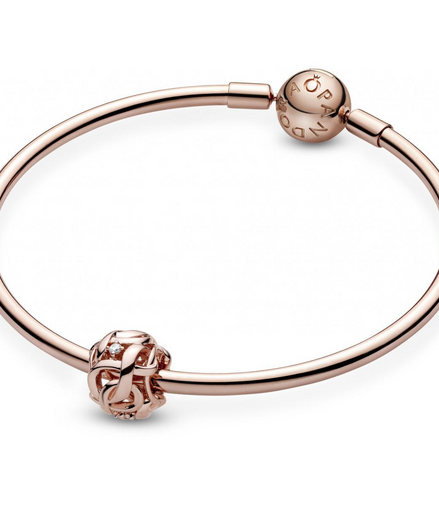 Pandora Rose Woven Infinity Charm