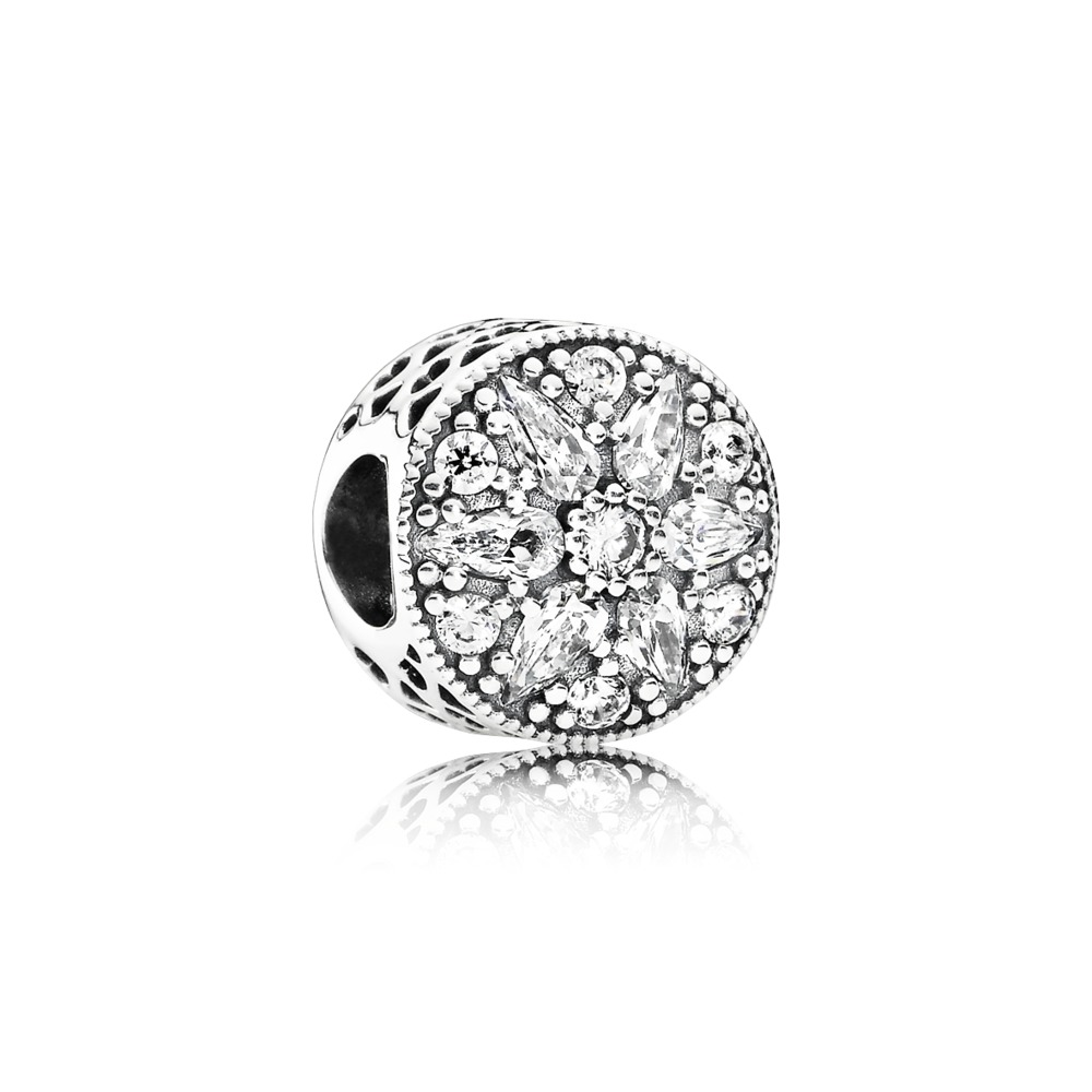 Pandora Radiant Bloom Crystal Charm