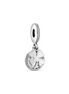 Lucky Four-Leaf Clover Dangle Charm