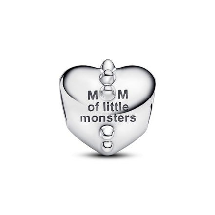 Pandora Mum's Little Monsters Heart Charm