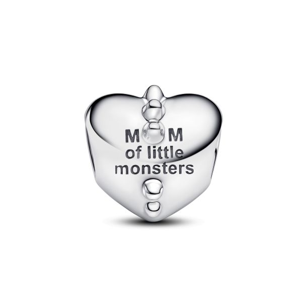 Pandora Mum's Little Monsters Heart Charm
