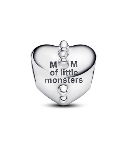 Pandora Mum's Little Monsters Heart Charm