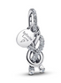 Pandora Pavé Infinity Knot Dangle Charm