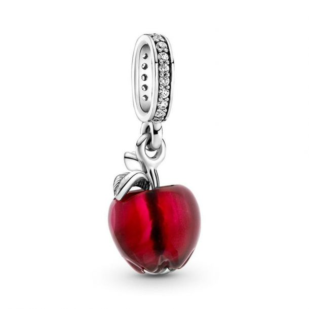 Pandora Murano Glass Red Apple Dangle Charm